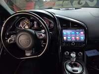 Coche Android para REPRODUCTOR DE DVD Radio con tablero de pantalla táctil IPS navegación GPS y función DSP Carplay para Audi R8 2007-2015