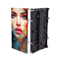 RAYBO Outdoor P3.91 P4.81 Dinding LED Bergerak HD Tahan Air IP65 Layar Video LED Layar LED Iklan