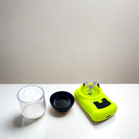 Nouvel arrivage : Moulin à tabac CANNA manuel en plastique et verre avec affichage coulométrique au design moderne, vente en gros, mini-boîte portable