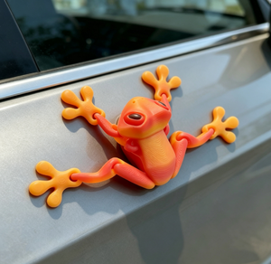 Brinquedo de Alta Tecnologia Impresso em 3D, Sapo Magnético Articulado para Geladeira e Dragão Decorativo Móvel que Brilha no Escuro - Product Image 2