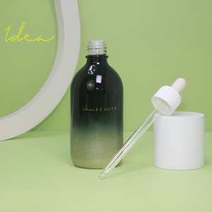 Décoration personnalisée Flacons compte-gouttes en verre de 30ml bleu dégradé pour soins de la peau pour sérum vitaminé et huile d'essence - Product Image 4