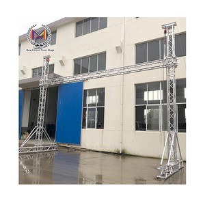 Xách tay DJ hiển thị giai đoạn 40x40 Bolt giàn hệ thống hợp kim nhôm khung tam giác mẫu thiết kế vuông TUV chứng nhận thép - Product Image 2