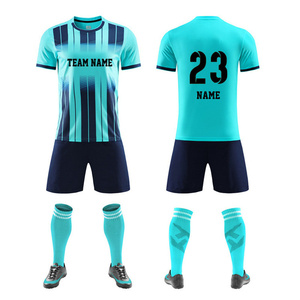 Groothandel Ademende Voetbal Jersey Full Set Jersey Teamnaam Kan Worden Aangepast - Product Image 6