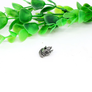 Cuentas espaciadoras de acero inoxidable con forma de casco de soldado Yunnique para la fabricación de pulseras, accesorios de joyería DIY - Product Image 3
