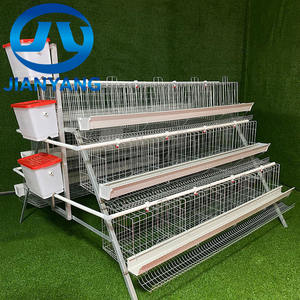 Gabbia per Batterie di Tipo A in Acciaio a Lunga Durata, Attrezzatura Automatica per Allevamento, Gabbia per Galline Ovaiole - Product Image 1