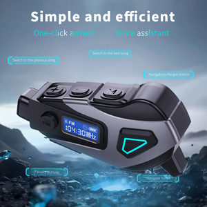 <span class=keywords><strong>K10</strong></span> Advanced Helmet WIFI Hotspot Grabación de video FM Radio LED Batería Auriculares TWS sin cancelación de ruido Auriculares - Product Image 3