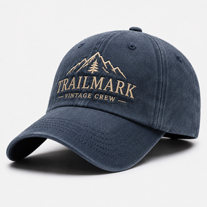 Casquettes de camionneur en coton personnalisées avec dos en maille, ajustables, avec patch logo pour le travail en extérieur - Product Image 2