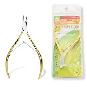 Nail Clipper Cuticle Nipper PVC Bag Pack Manicure Tools Stainless Steel Coating Handle Nail Cutter Scissors Nail Cuticle Nippers