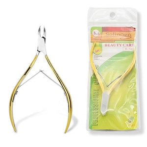 <span class=keywords><strong>Coupe</strong></span>-ongles professionnel, à cuticules, en PVC, outils de manucure, poignée en acier inoxydable, ciseaux à ongles - Product Image 1