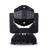 16 Projecteurs à Têtes Mobiles 3-en-1 Laser/LED/Stroboscope avec RGBWA et Blanc Chaud, Contrôle DMX512, Indice de Protection IP33