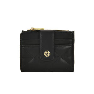 Portefeuille léger en PU pour femmes de style coréen Porte-cartes polyvalent à la mode avec fente pour plusieurs cartes Porte-monnaie compact court en stock - Product Image 2