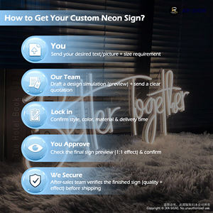 Letreros de Neón LED Flexibles de 12V CC, Impermeables, Personalizables, para Decoración de Paredes en Bares, Pubs, Tiendas, con Logotipos de Cócteles y Frases de Felicitación - Product Image 5