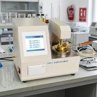 Testeur de point d'éclair à cuve fermée Pensky-Martens entièrement automatique ASTM D93 ISO2719 pour l'essai des pétroles, des huiles et des combustibles