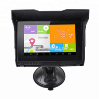 Navigation GPS Android A50 5 pouces pour moto avec lecteur MP3/USB, carte mondiale, étanche IP65, portable