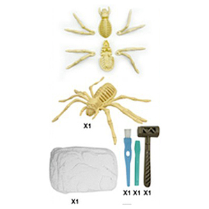 Kit de Excavación Arqueológica de Esqueletos de Criaturas Marinas, Juego Educativo de Excavación DIY para Niños, Desarrollo Cognitivo, Juego en Casa - Product Image 4