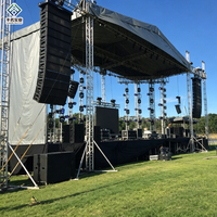 Estructura de Techo para Festivales de Música, Estructura de Techo para Eventos, Estructura de Techo de Aluminio para Conciertos, Sistema de Techo Plano Arqueado