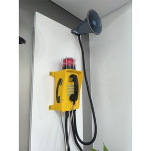 Dispositif d'urgence extérieur pour diffusion et appels vocaux avec klaxon balise pour usage en projet, fournisseur de téléphones industriels étanches - Product Image 5