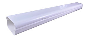 Goulotte de câblage décorative en PVC pour climatiseurs muraux - Product Image 4