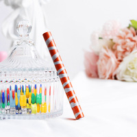 Rétro mixte couleur feu peinture cire couleur vive rond feu peinture cire bâton feu peinture pistolet