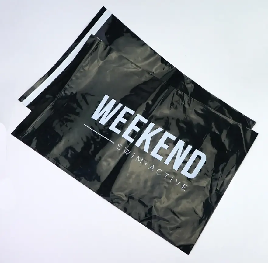 Подгонянная биоразлагаемая матовая Герметичная сумка с замком на молнии, Упаковочная Сумка для рубашки, толстовки, брюки с логотипом, пластиковые пакеты