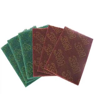 Giá tốt nhất tùy chỉnh nhà bếp bọt xốp cọ rửa Pad màu xanh lá cây vuông chà miếng bọt biển cuộn Độ cứng Trung bình OEM hỗ trợ - Product Image 1