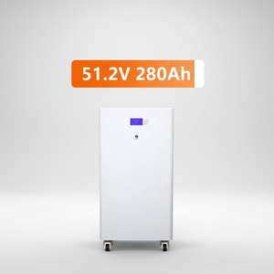 51.2V 280Ah 300Ah LiFePO4リチウム電池、14.3kWh-15.3kWhラックマウント型蓄電池、家庭用通信オフグリッド向けCAN RS485 BMS搭載 - Product Image 1