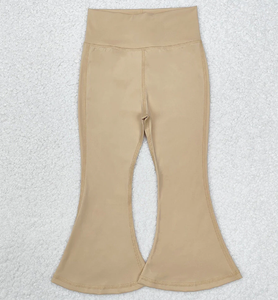 Baby Girl Yoga Active Wear <b>Bell</b> Bottom Pants Sibling Clothes Ready To Ship Kids Yoga Pants - Product Image 5