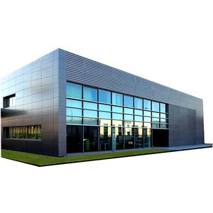 Mini entrepôt moderne en acier préfabriqué en libre-service Petits hangars de bâtiment extérieurs Conception d'atelier préfabriqué - Product Image 1