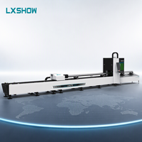Machine de découpe laser de tubes et de tuyaux LX62TE 6m, machine de découpe laser 3D pour tubes carrés et ronds