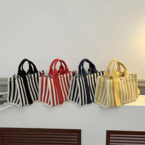 Gahumi Custom New Design Luxury Canvas Tote <b>Bag</b> Eco-friendly <b>Foldable</b> Cotton Shoulder Strap with Stylish Cartoon Pattern - Product Image 5