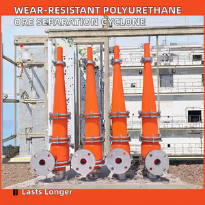 पॉलीयुरेथेन लाइन स्लरी कीचड़ जल पृथक्करण चक्रवात खनन और खनिज विभाजक अनुप्रयोगों के लिए चक्रवात पंप - Product Image 2