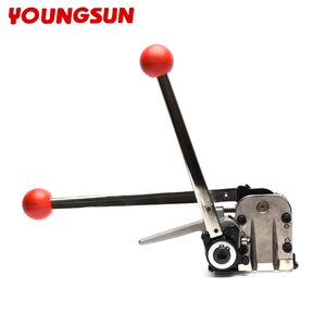 Youngsun thép không gỉ dải thắt chặt công cụ đóng đai tay nâng máy đóng đai GD35 sealless kết hợp công cụ đóng đai - Product Image 4