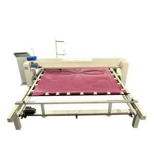 Máquina de costura industrial automática multi agulhas, braço longo, ultrassônico, longarm, acolchoada, para cama, china