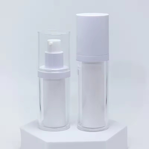 High Quality Cosmetic Airless <b>Bottle</b> 30ml 15ml Unique Acrylic Airless <b>Pump</b> <b>Bottle</b> With Color for Sunscreen Lotion Cream Packing - Product Image 5