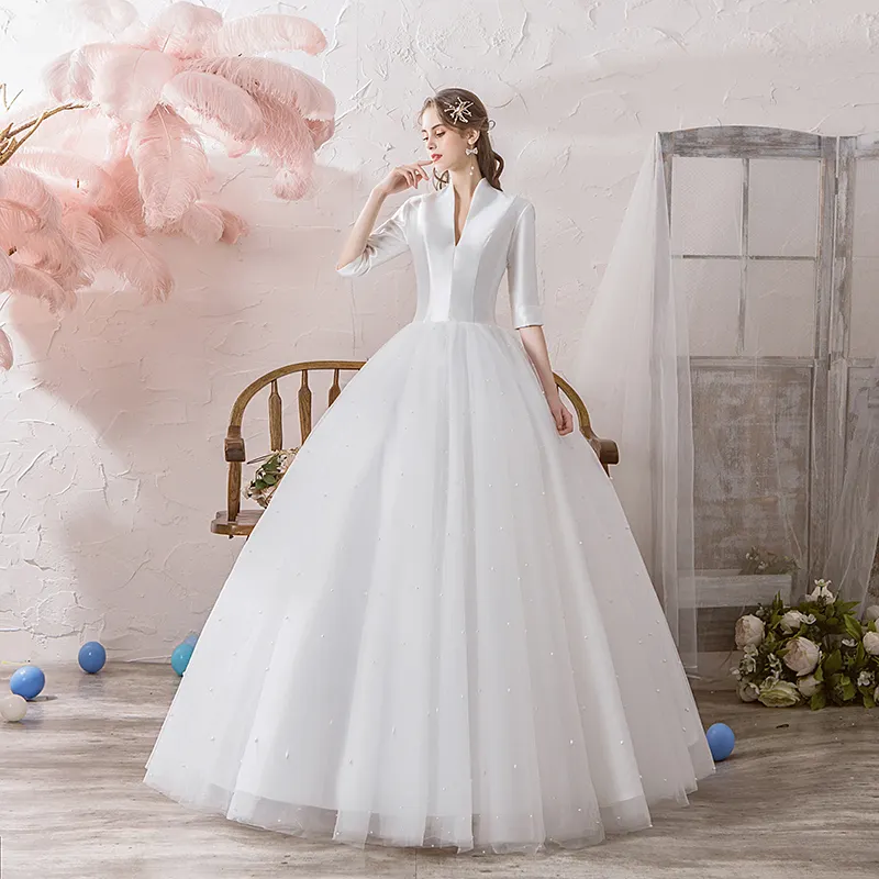 2019 satin wedding dresses 2019 Satin Wedding Dresses: Luxe, Shimmery, and Regal