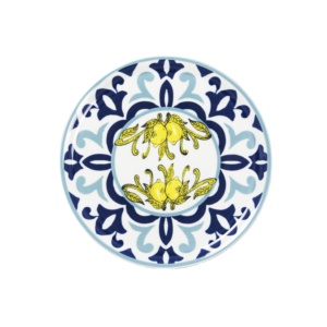 Juego de 6 platos para pizza Excelsa de porcelana Amalfi, 31x2x31 cm, multicolor, platos para pizza premium - Product Image 1