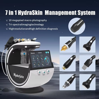 Machine Jet Peel 7 en 1 populaire, hydradermabrasion avec analyseur de peau pour usage professionnel en salon et clinique