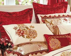 Biancheria da letto/<span class=keywords><strong>copripiumino</strong></span> <span class=keywords><strong>di</strong></span> lusso in <span class=keywords><strong>raso</strong></span> <span class=keywords><strong>di</strong></span> <span class=keywords><strong>cotone</strong></span> esclusivamente cavo da sposa Set da 8 pezzi - Product Image 4