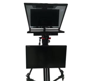 24M2H 24 pulgadas apuntador incorporado ordenador CCTV anunciador estudio pantalla dual Teleprompter para discurso/sala de estudio/trípode escolar - Product Image 1