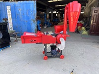 Machine à couper, déchiqueter et broyer multifonctionnelle 3 en 1, à usage sec et humide, pour couper et broyer les tiges de maïs et l'herbe