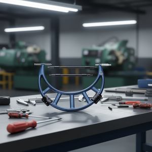 Ttake <b>Micrometer</b> With Interchangeable Rods 0 To 150 Mm Precision Measurement Tool For Linear Position Sensing - Product Image 3