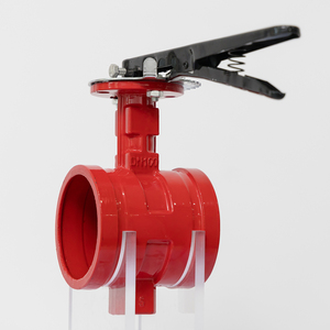 Vanne manuelle en fonte ductile à joint souple PN10, doublée en PTFE (fluor) et acier inoxydable, pour applications hydrauliques - Product Image 5