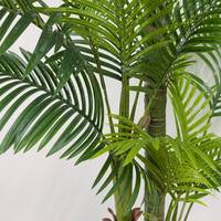 Künstliche Areca-Palme Tropische Palme für Zuhause Büro Hotel Café Villa Balkon Terrasse Garten Veranda Hochzeit Fensterdekoration