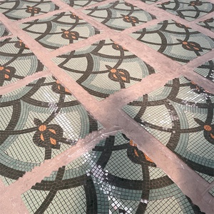 Kích Thước Tùy Chỉnh Nhà Máy Giá Màu Xanh Lá Cây Gạch <span class=keywords><strong>Mosaic</strong></span> Gốm Cho Nhà Bếp Và Phòng Tắm Thiết Kế Tường Gốm <span class=keywords><strong>Mosaic</strong></span> Nghệ Thuật Gạch - Product Image 3