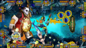 फिश गेम्स पांडा मास्टर यूएसए सर्वाधिक लोकप्रिय फिश हंटर गेम बोर्ड/गेम टेबल - Product Image 2