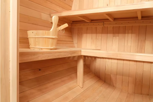 Sauna en cèdre rouge pour 3-4 personnes avec chauffage Harvia - Product Image 3