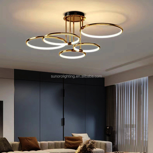 <span class=keywords><strong>2025</strong></span> Đèn chùm sang trọng lampara hiện đại tối giản 140W dẫn ánh sáng Trần 6 5 4 3 vòng tròn Mặt dây chuyền cho phòng khách Đèn pha Mặt dây chuyền - Product Image 6