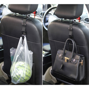 <b>Car</b> Seat Headrest <b>Hook</b> Reinforced Load-Bearing Adjustable Retractable Webbing Interior Kits - Product Image 3