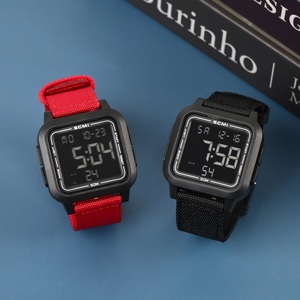 Relojes Deportivos Cuadrados Electrónicos con Retroiluminación LED OEM, Resistentes al Agua hasta 50 m, para Hombre, con Fecha Digital, Semana, Mes, Calendario, Cronógrafo, Alarma, para Niños - Product Image 5