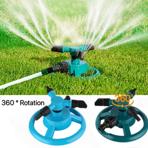 Aspersor de césped para jardín, rociadores de riego de jardín giratorios automáticos de 360 grados, sistema de rociadores de agua para césped con boquilla - Product Image 2